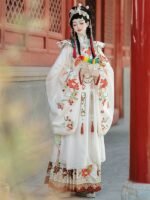 Ancient Chinese Clothes Women’s Ming Dynasty Hanfu - Image 3