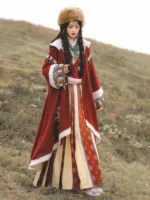Ancient Chinese Clothing Hanfu Embroidery Cloak - Image 2