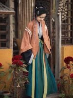 Ancient Chinese Costume Wei Jin style Hanfu Women