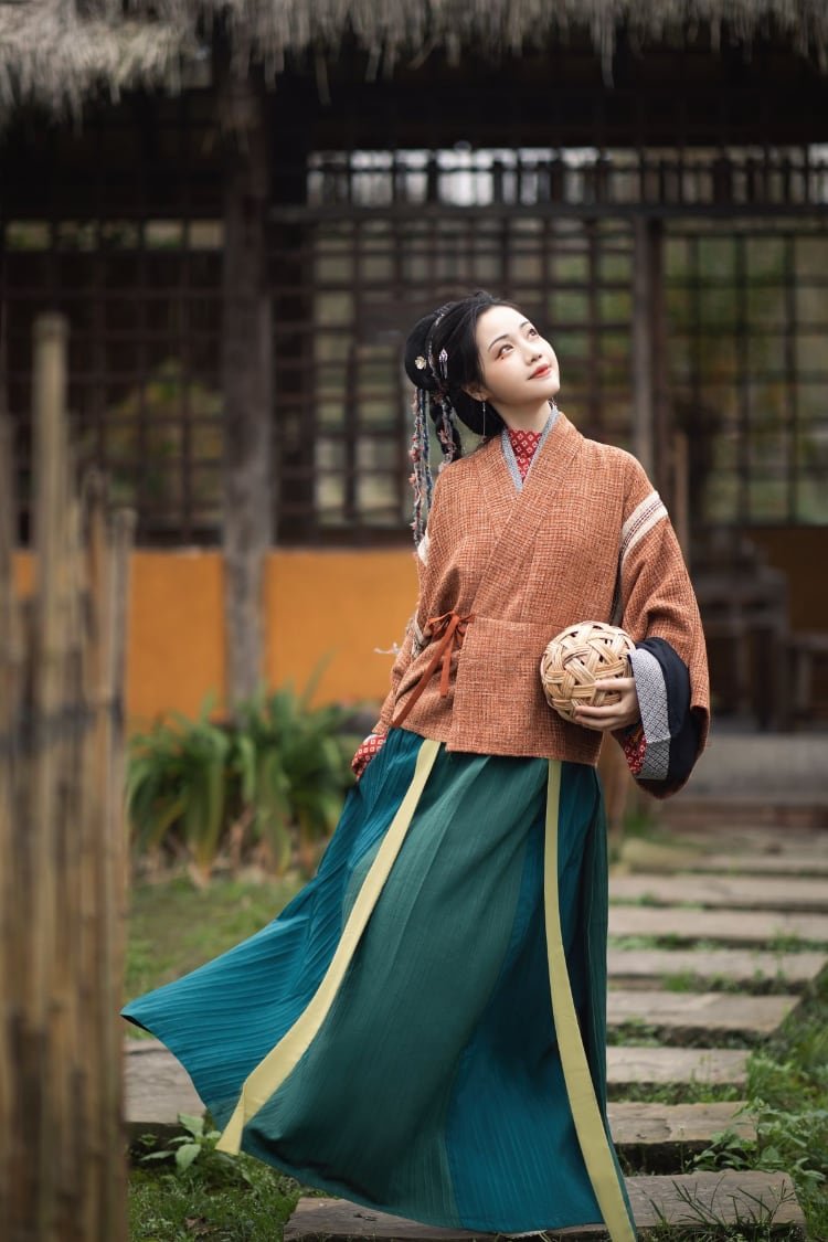 Ancient Chinese Costume Wei Jin style Hanfu Women