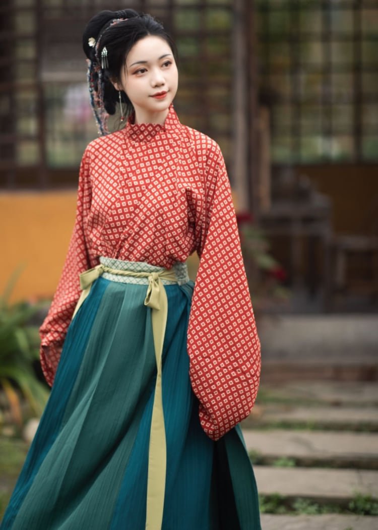 Ancient Chinese Costume Wei Jin style Hanfu Women