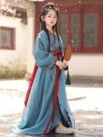 Ancient Chinese Dress Girl Traditional Hanfu for Stage - Image 4