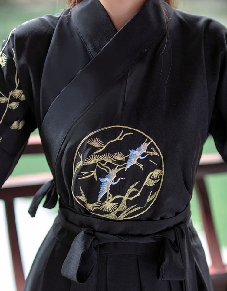 Ancient Chinese Men's Clothing Embroidery Xiake Hanfu