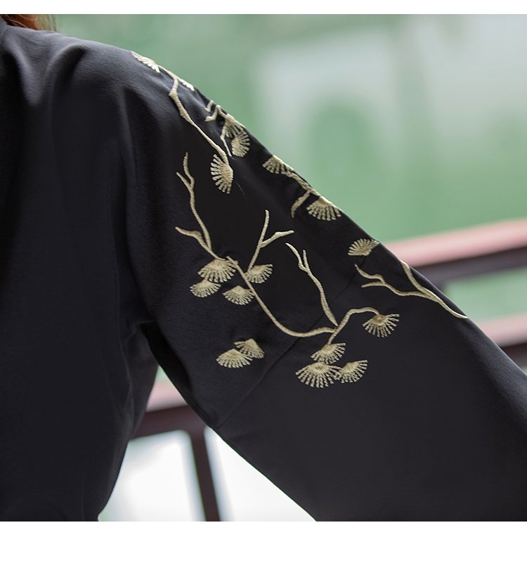Ancient Chinese Men's Clothing Embroidery Xiake Hanfu