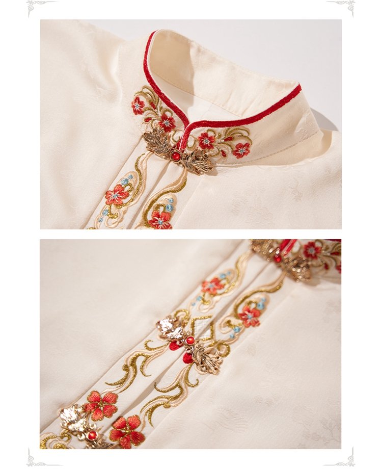 Ancient Chinese Wedding Dress Embroidered Hanfu