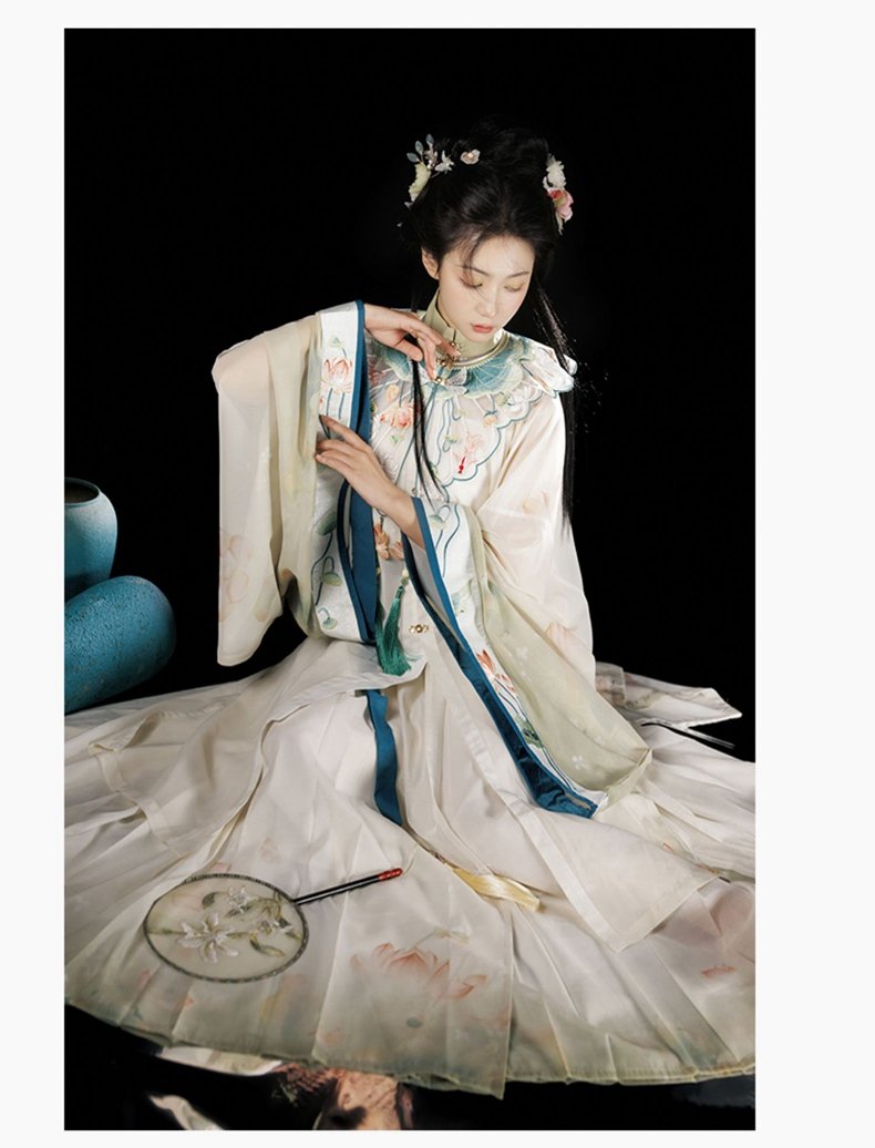 Ancient Chinese Women's Clothing Ming Dynasty Hanfu Dress