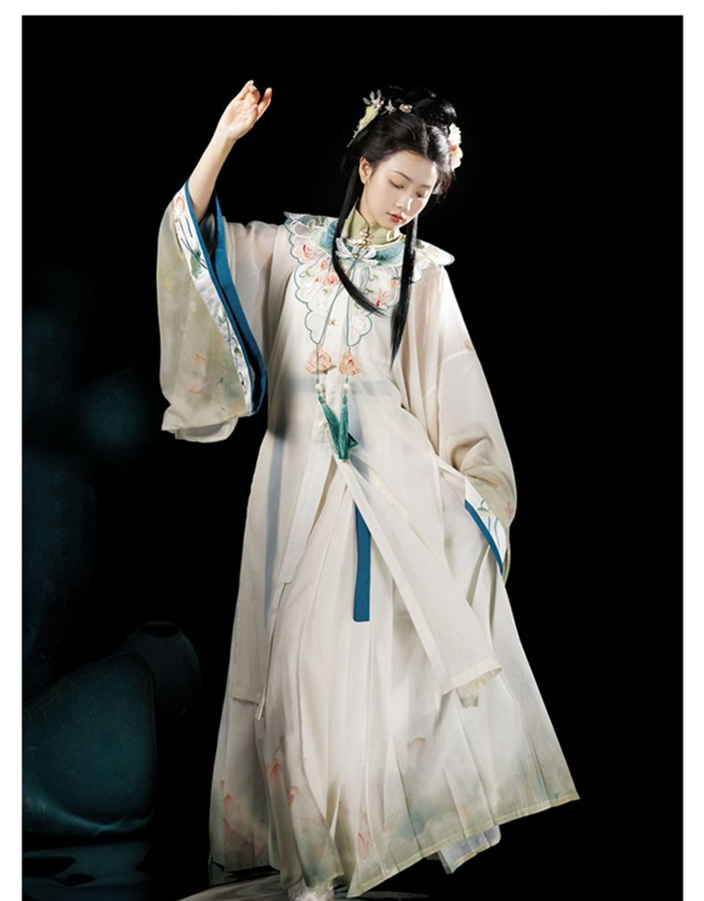 Ancient Chinese Women's Clothing Ming Dynasty Hanfu Dress