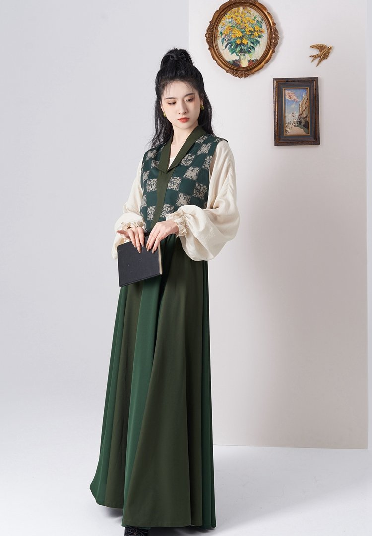 Asian Style Dress Chinese Tang Style Modern Hanfu