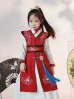 Beautiful Chinese Girl Hanfu Traditional Performance Costume - Image 2