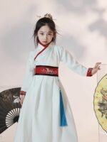 Beautiful Chinese Girl Hanfu Traditional Performance Costume - Image 4