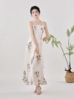 Beautiful Clothes Modern Hanfu Suspender Dress Shirt - Image 2