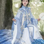Blue Hanfu Dress Beatiful Chinese Traditional Dress