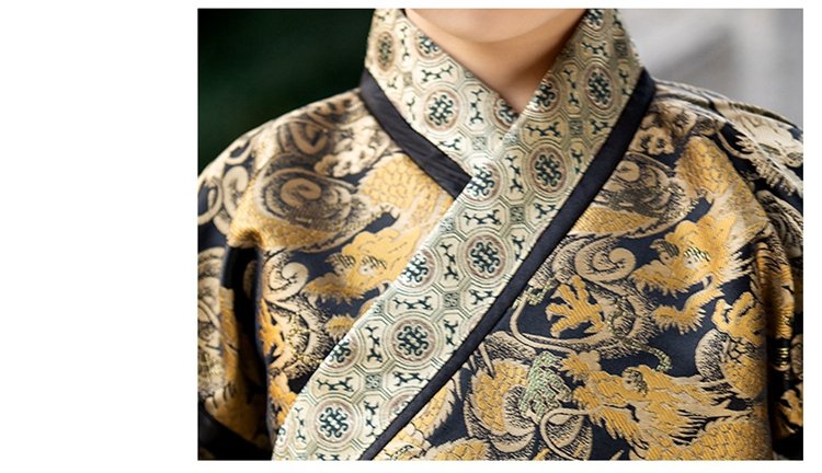 Boy Child Hanfu Chinese Flying Fish Clothing
