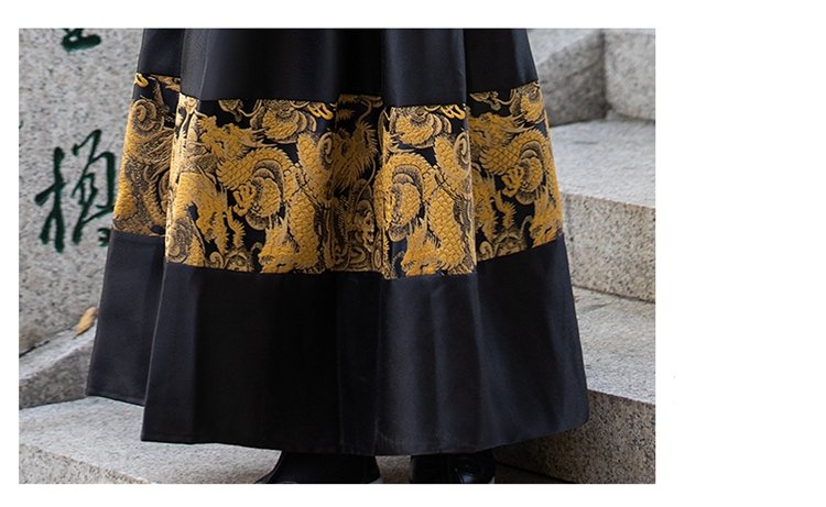 Boy Child Hanfu Chinese Flying Fish Clothing