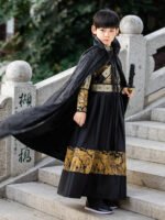 Boy Child Hanfu Chinese Flying Fish Clothing - Image 3