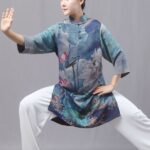 Breathable Fragrant Cloud Satin Tai Chi Clothing Women
