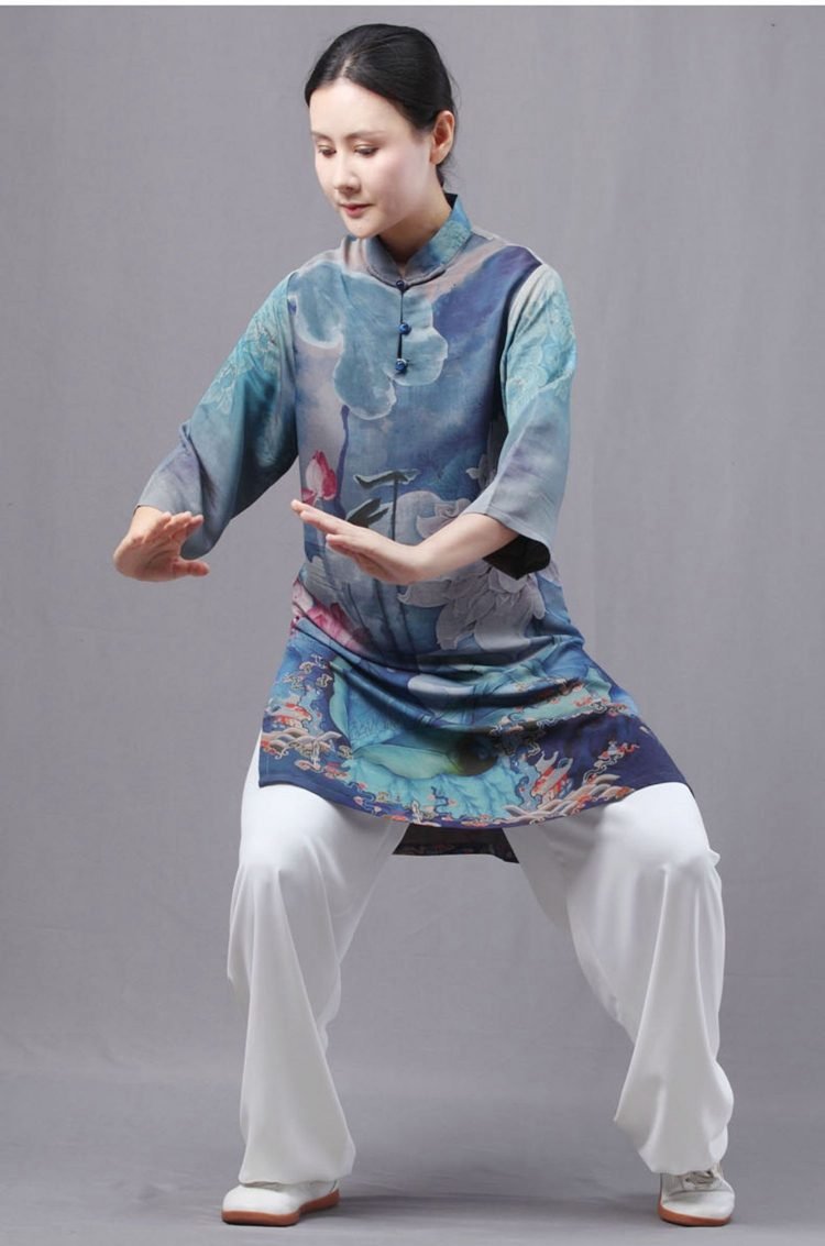 Breathable Fragrant Cloud Satin Tai Chi Clothing Women
