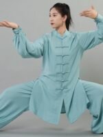 Breathable Tai Chi Clothes Cotton Kung Fu Uniform