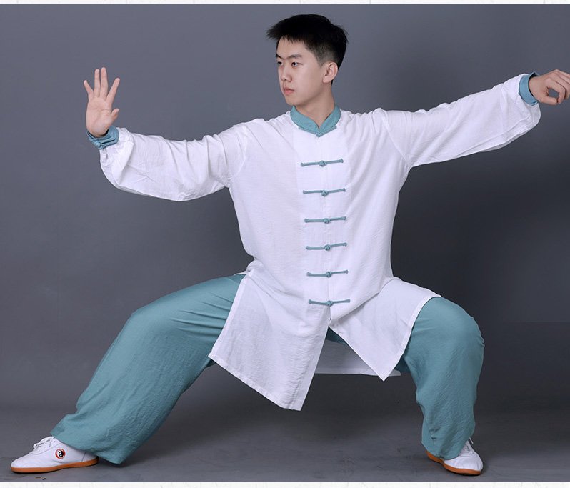 Breathable Tai Chi Clothes Cotton Kung Fu Uniform