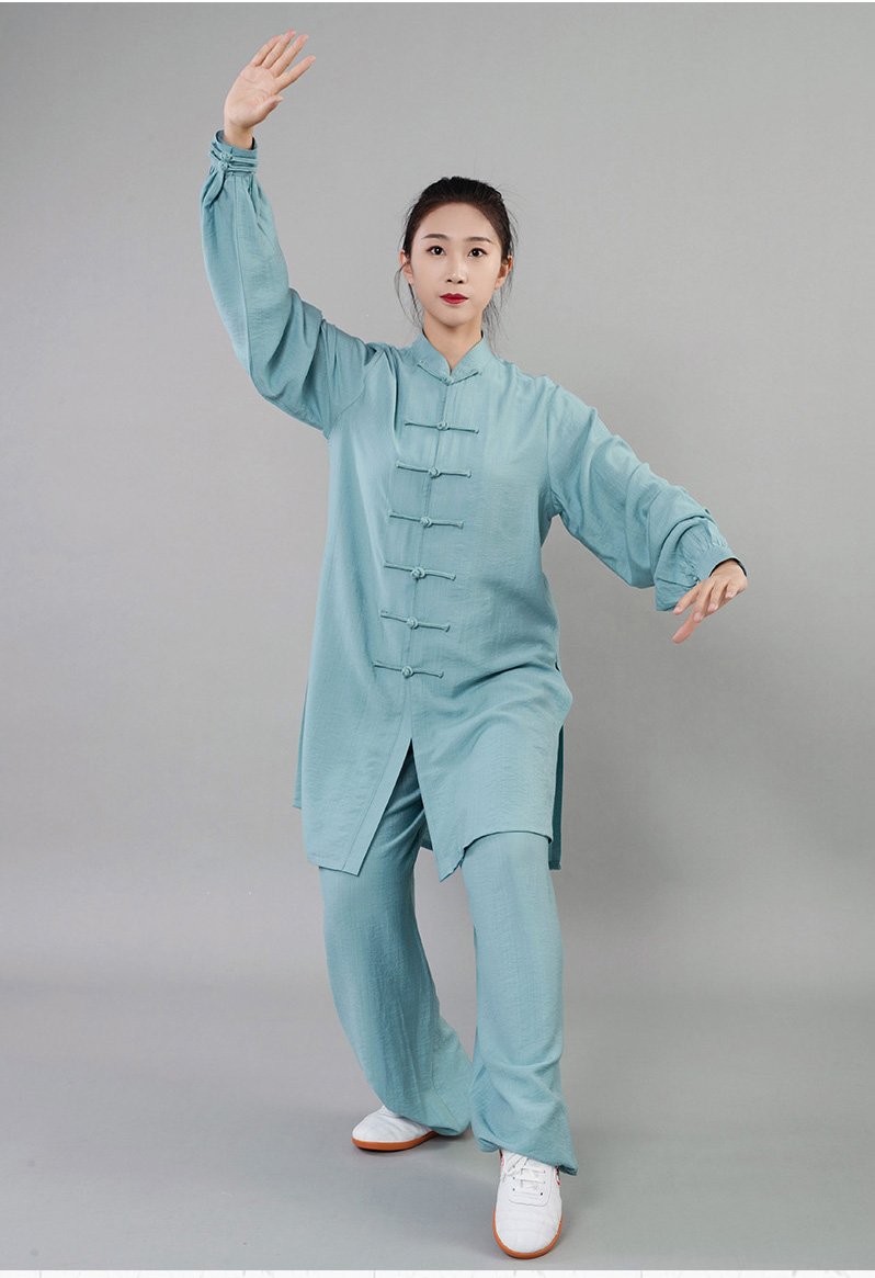 Breathable Tai Chi Clothes Cotton Kung Fu Uniform