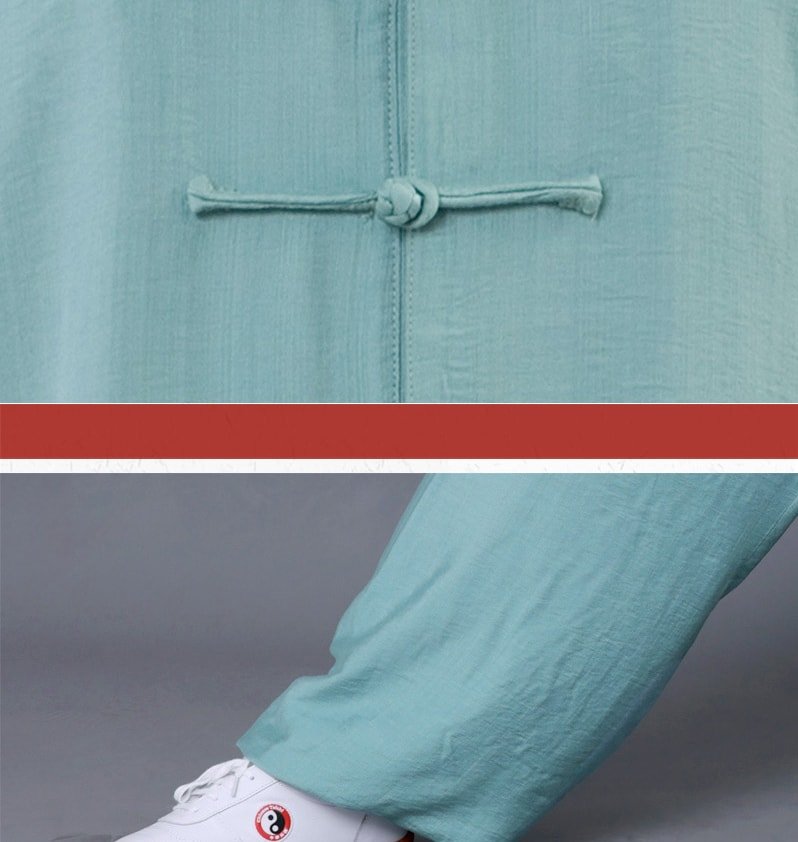 Breathable Tai Chi Clothes Cotton Kung Fu Uniform