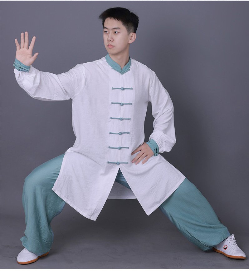 Breathable Tai Chi Clothes Cotton Kung Fu Uniform