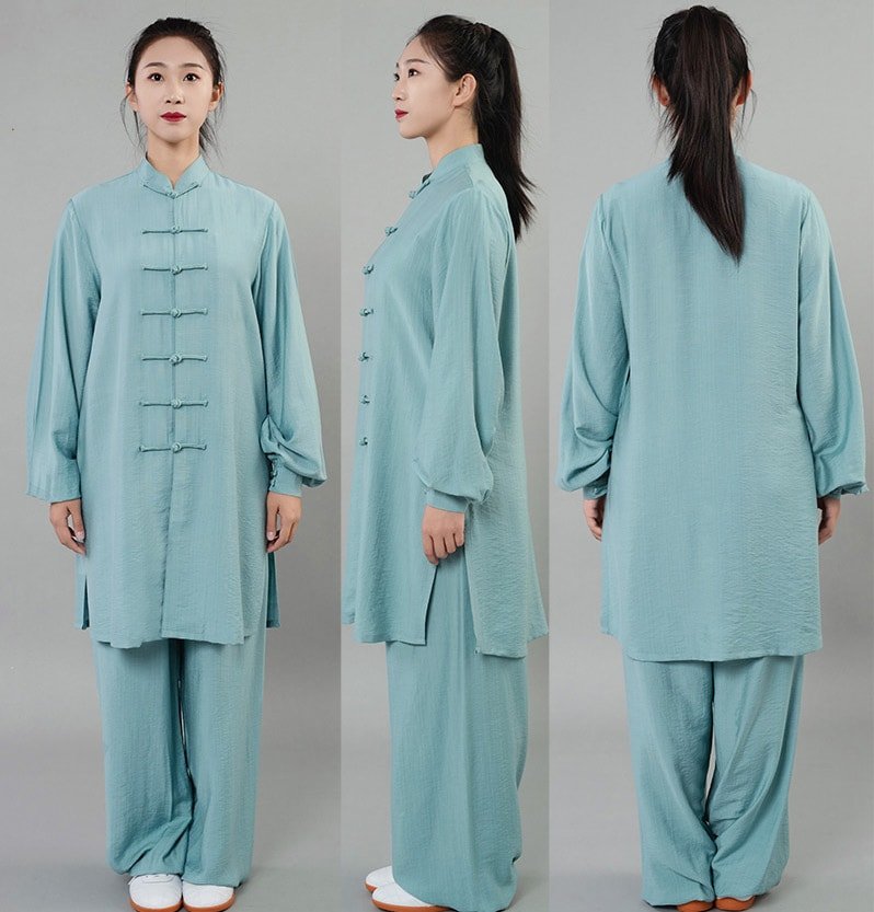 Breathable Tai Chi Clothes Cotton Kung Fu Uniform