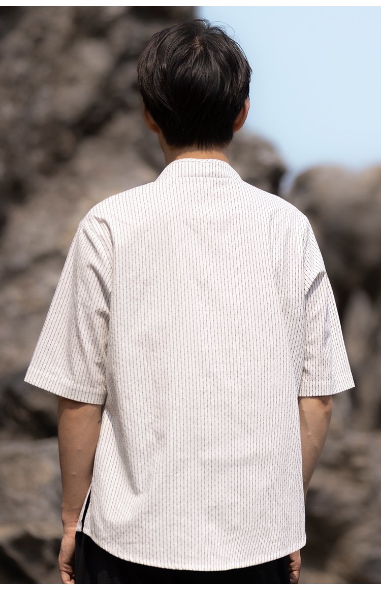 Casual Shirts For Men Chinese Tang Shirt