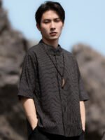 Casual Shirts For Men Chinese Tang Shirt - Image 3