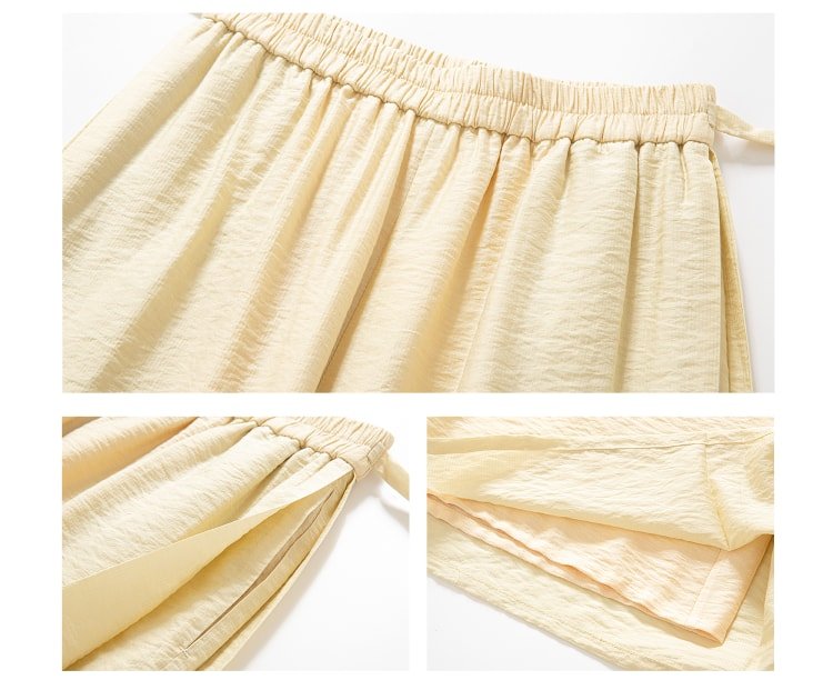 Casual Summer Hanfu Ming Style Shirt with Pants