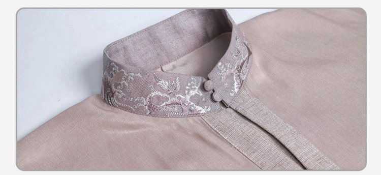 China Style Clothing Women's Daily Long Shirt Dress