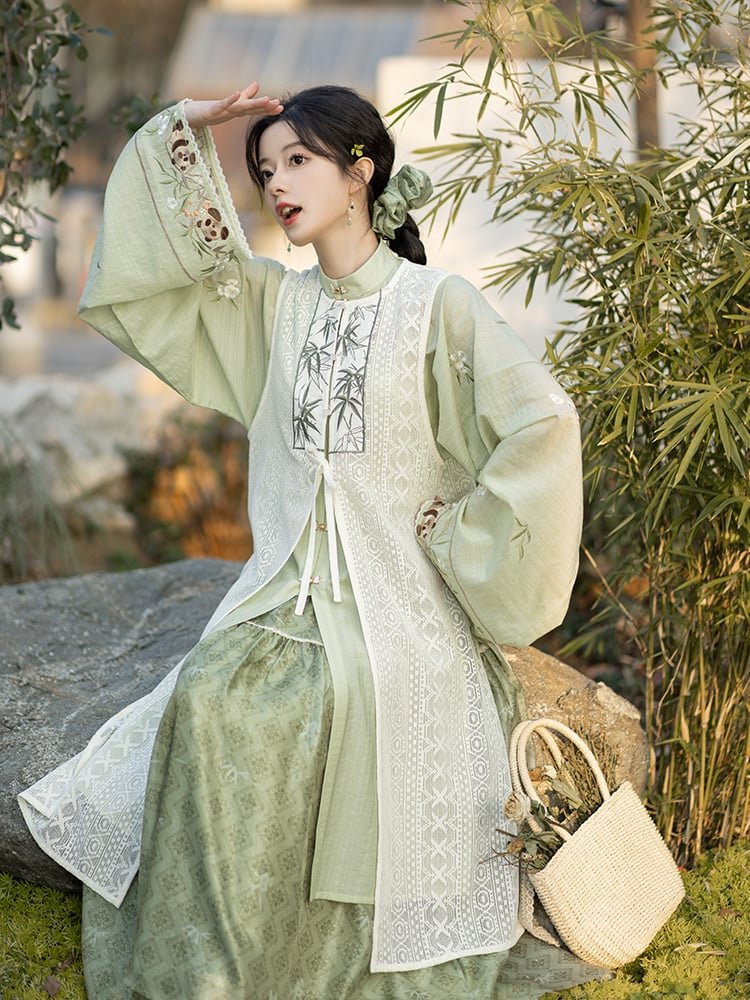 China Traditional Clothes Ming Style Hanfu Dress