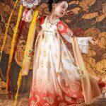 Chinese Ancient Clothing Girl Kids Hanfu Dress