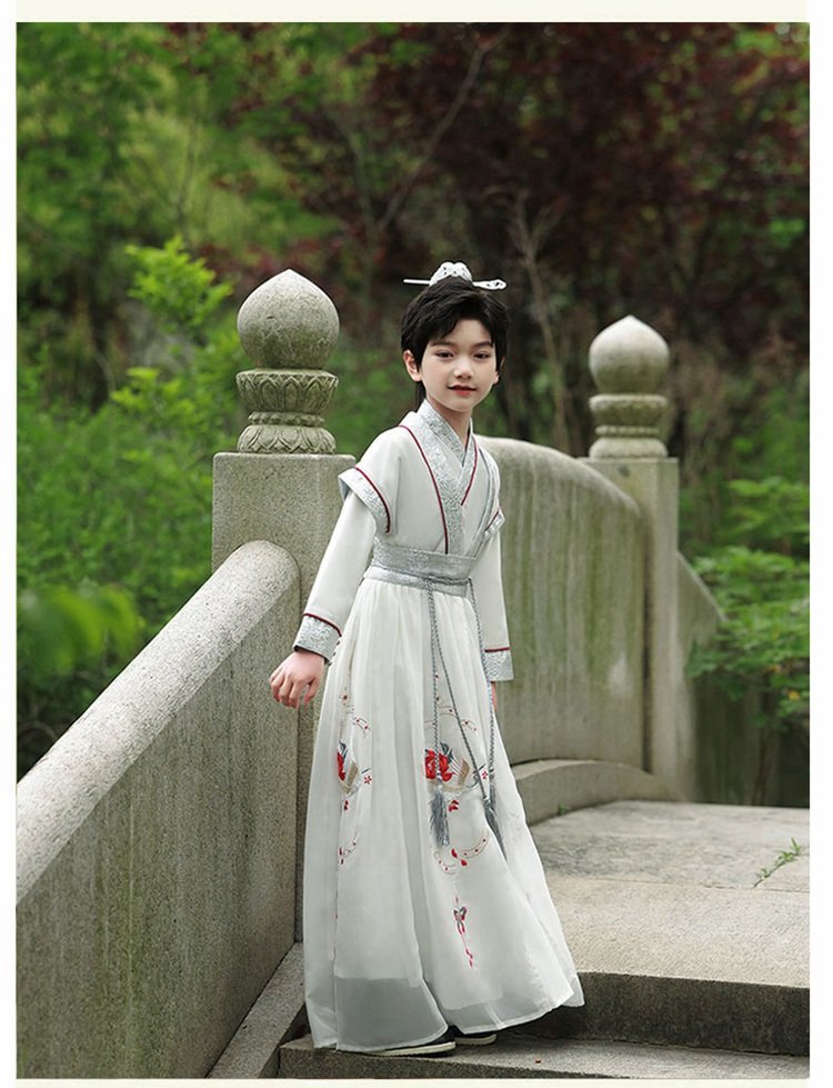 Chinese Ancient Costume Boys Academy Hanfu