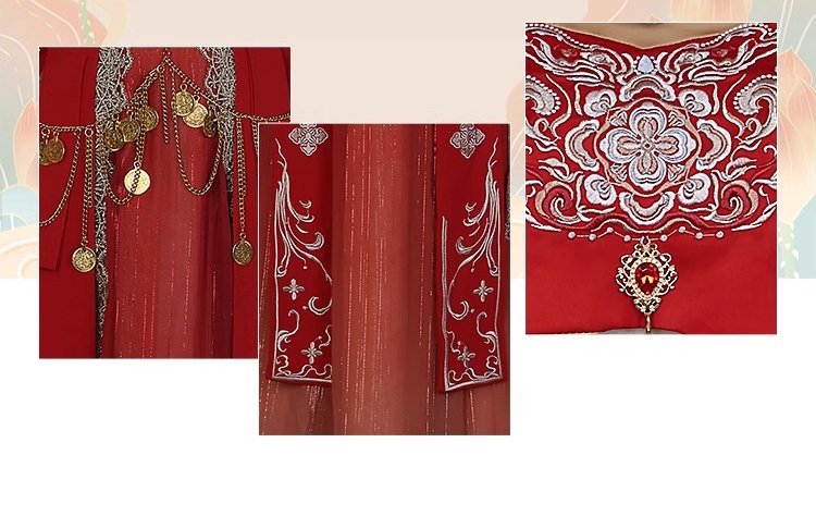 Chinese Ancient Costume Dun Huang Hanfu Female