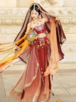 Chinese Ancient Costume Dun Huang Hanfu Female - Image 3