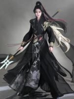 Chinese Ancient Embroidery Hanfu Clothing Male