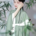 Chinese Ancient Style Green Hanfu Female