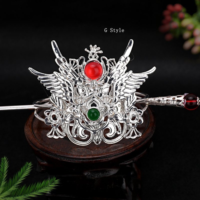 Chinese Antique Jewelry Hanfu Crown Men And Women