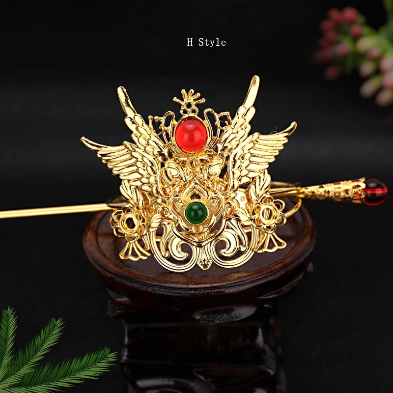 Chinese Antique Jewelry Hanfu Crown Men And Women