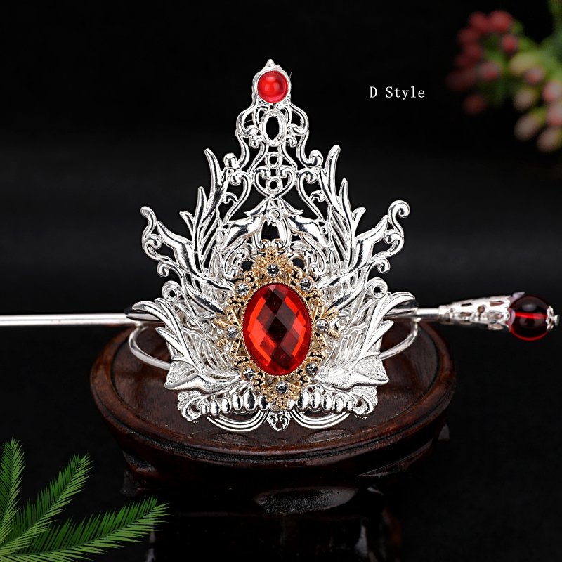 Chinese Antique Jewelry Hanfu Crown Men And Women