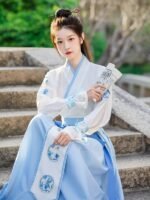 Chinese Clothing Female Male Wei And Jin Style Hanfu - Image 3