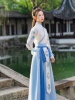 Chinese Clothing Female Male Wei And Jin Style Hanfu - Image 5