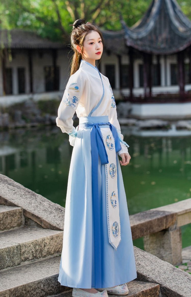 Chinese Clothing Female Male Wei And Jin Style Hanfu