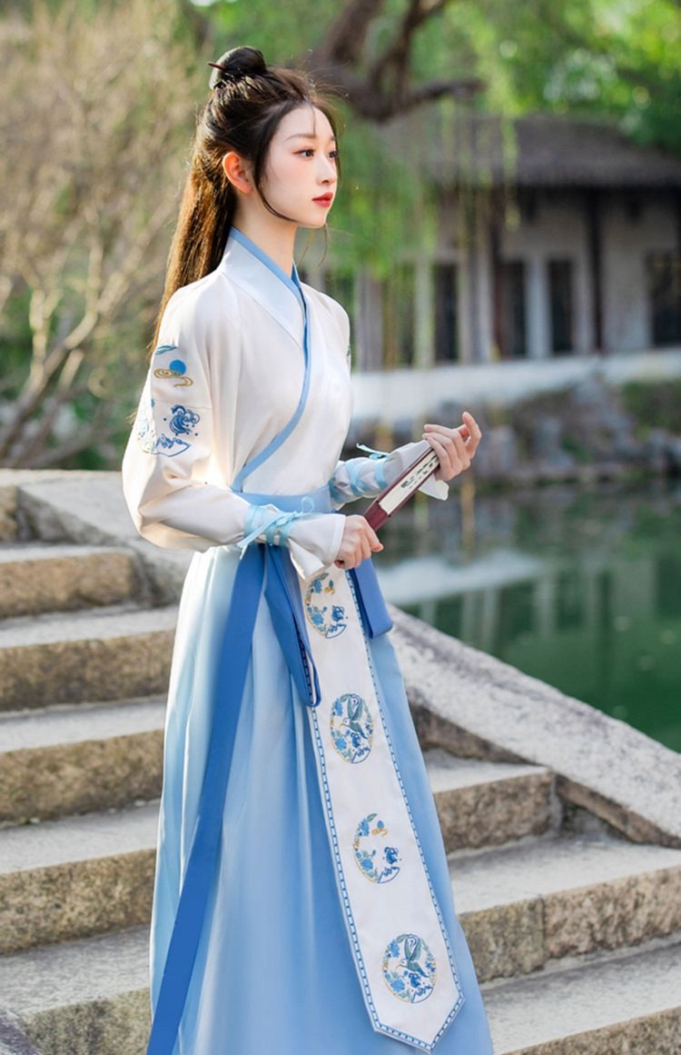 Chinese Clothing Female Male Wei And Jin Style Hanfu
