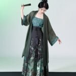 Chinese Clothing Ming Dynasty Hanfu Horse Face Skirt