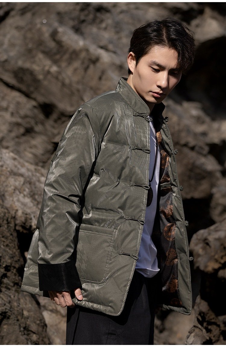 Chinese Coat Tang Style Down Jacket Winter