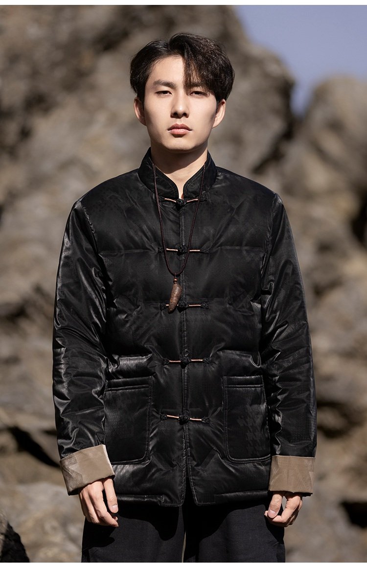 Chinese Coat Tang Style Down Jacket Winter