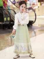 Chinese Costume Fancy Dress Kids Girls Hanfu Dress