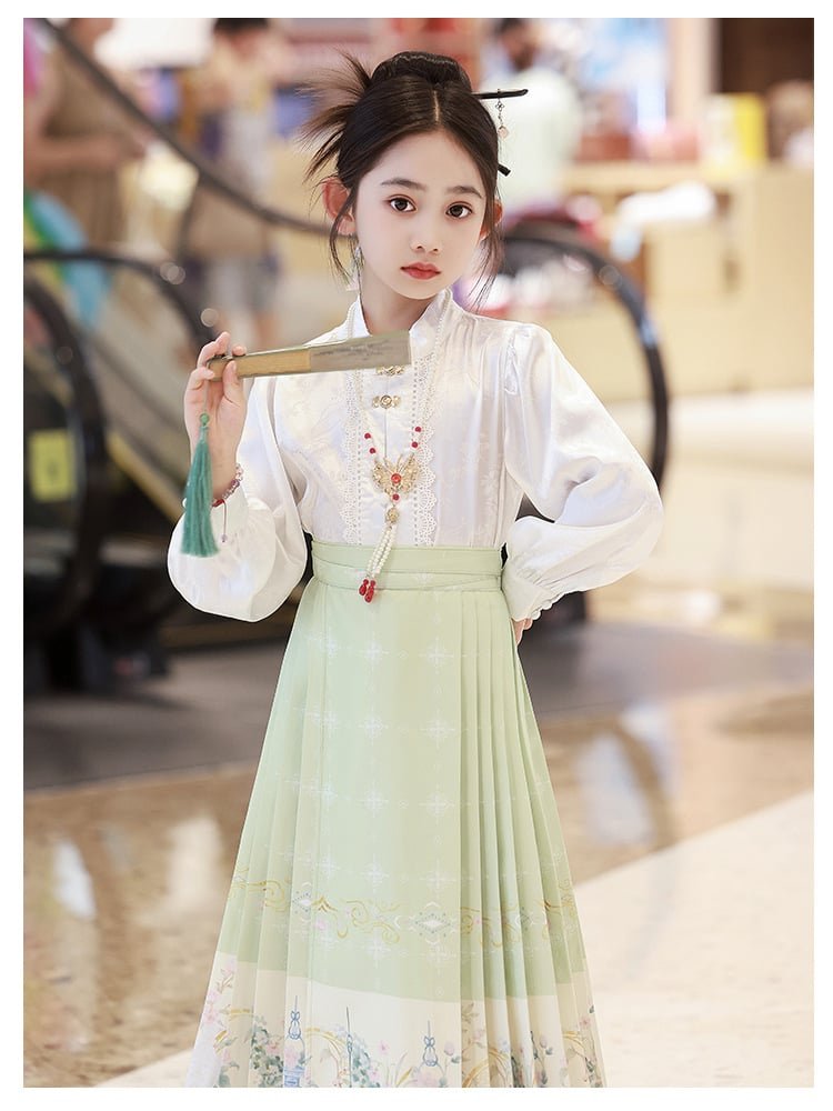 Chinese Costume Fancy Dress Kids Girls Hanfu Dress